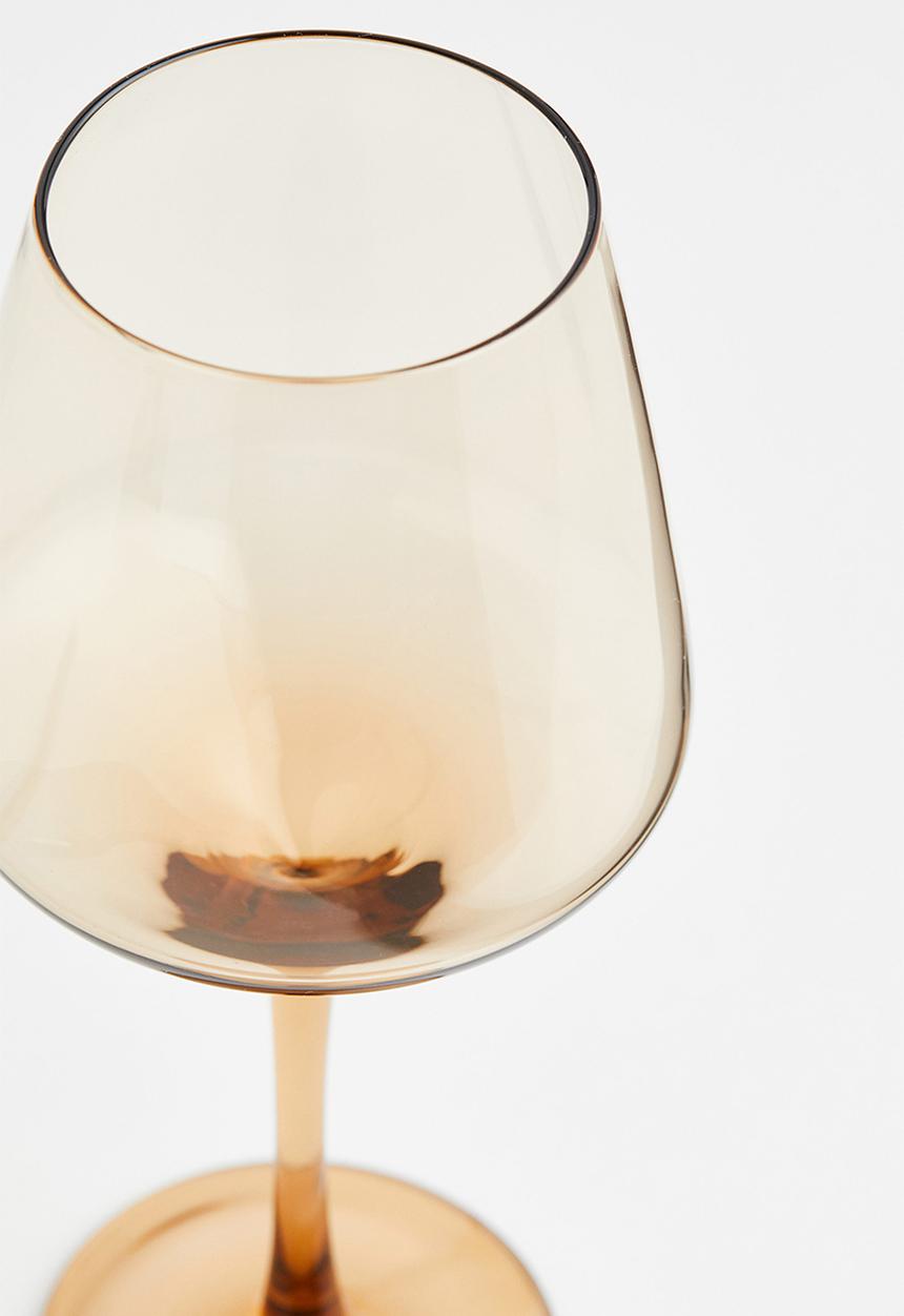 H&M - Wine glass - beige