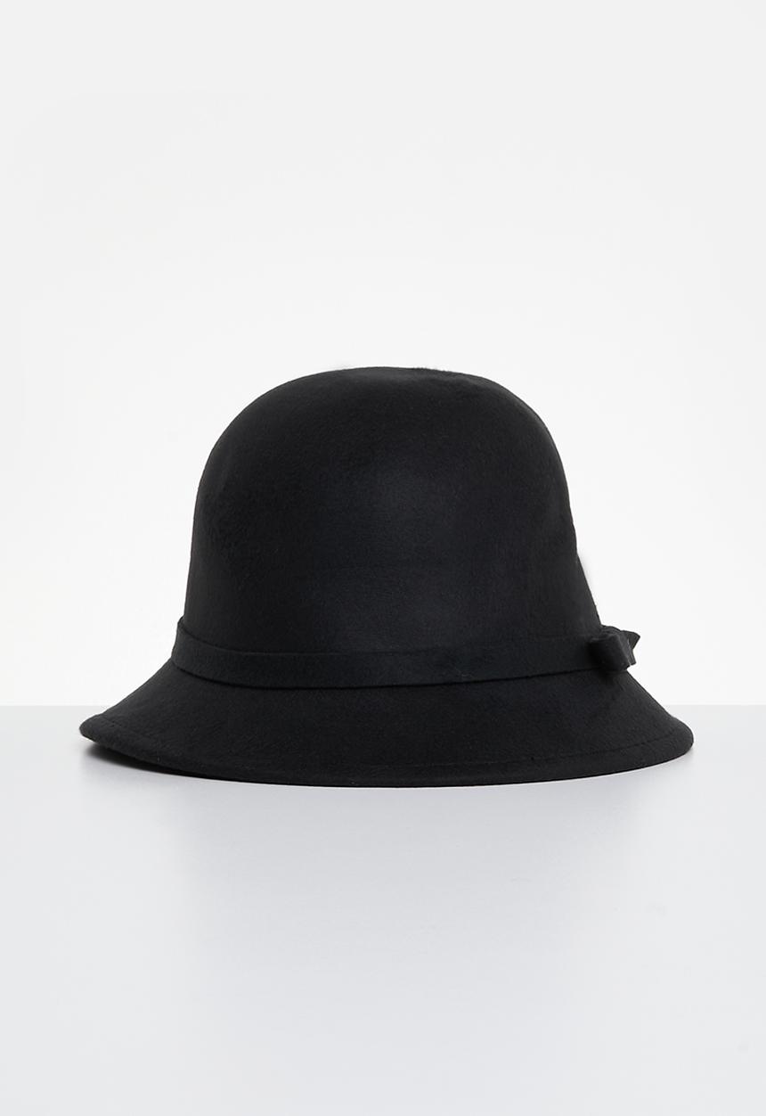 edit - Noelle bucket hat - black