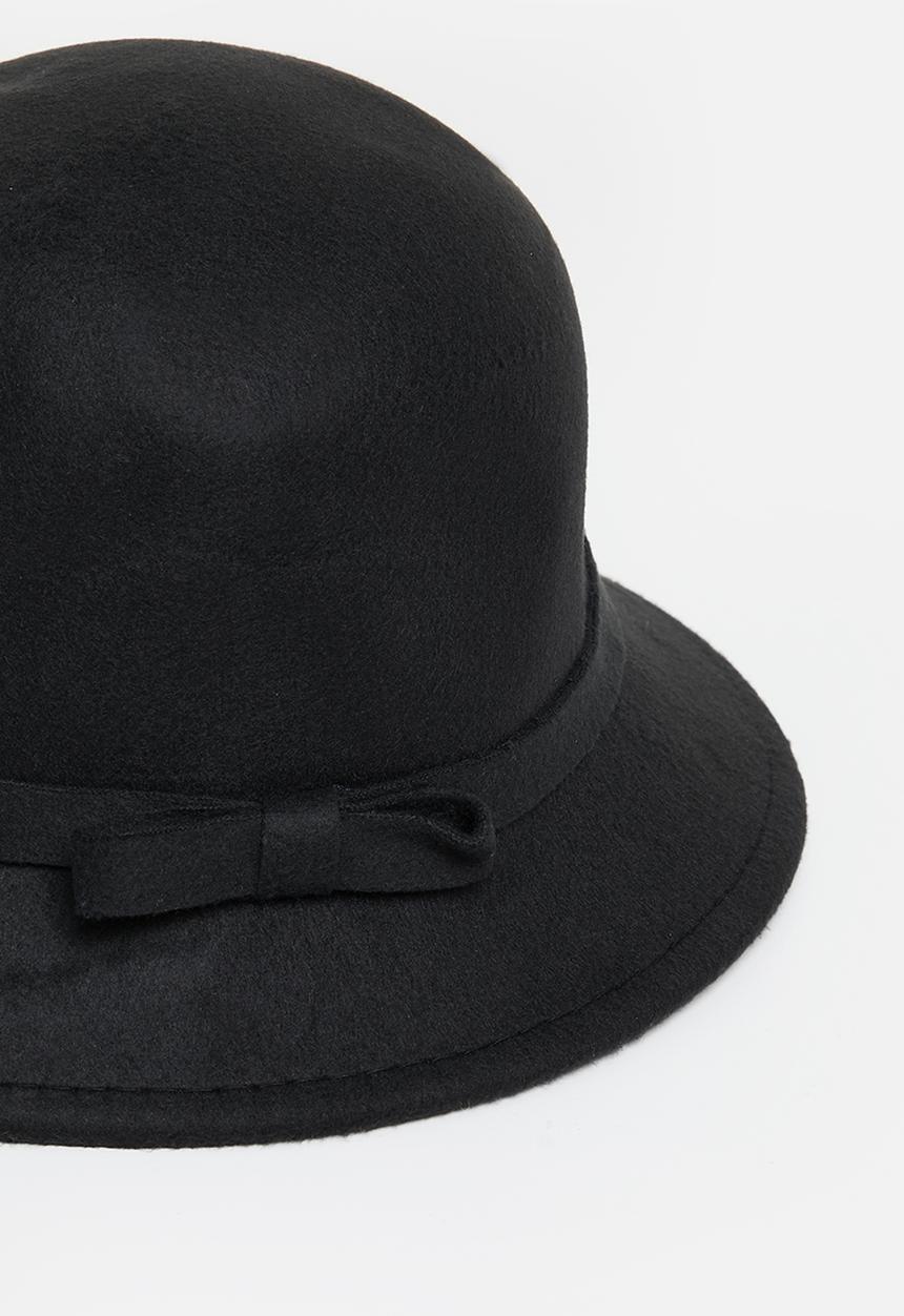edit - Noelle bucket hat - black