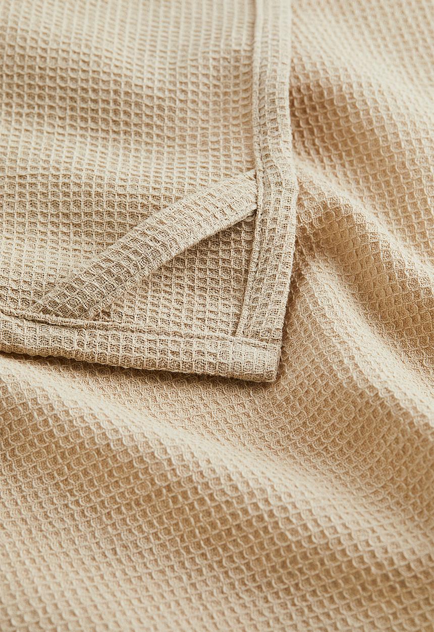 H&M - Waffled tea towel - beige