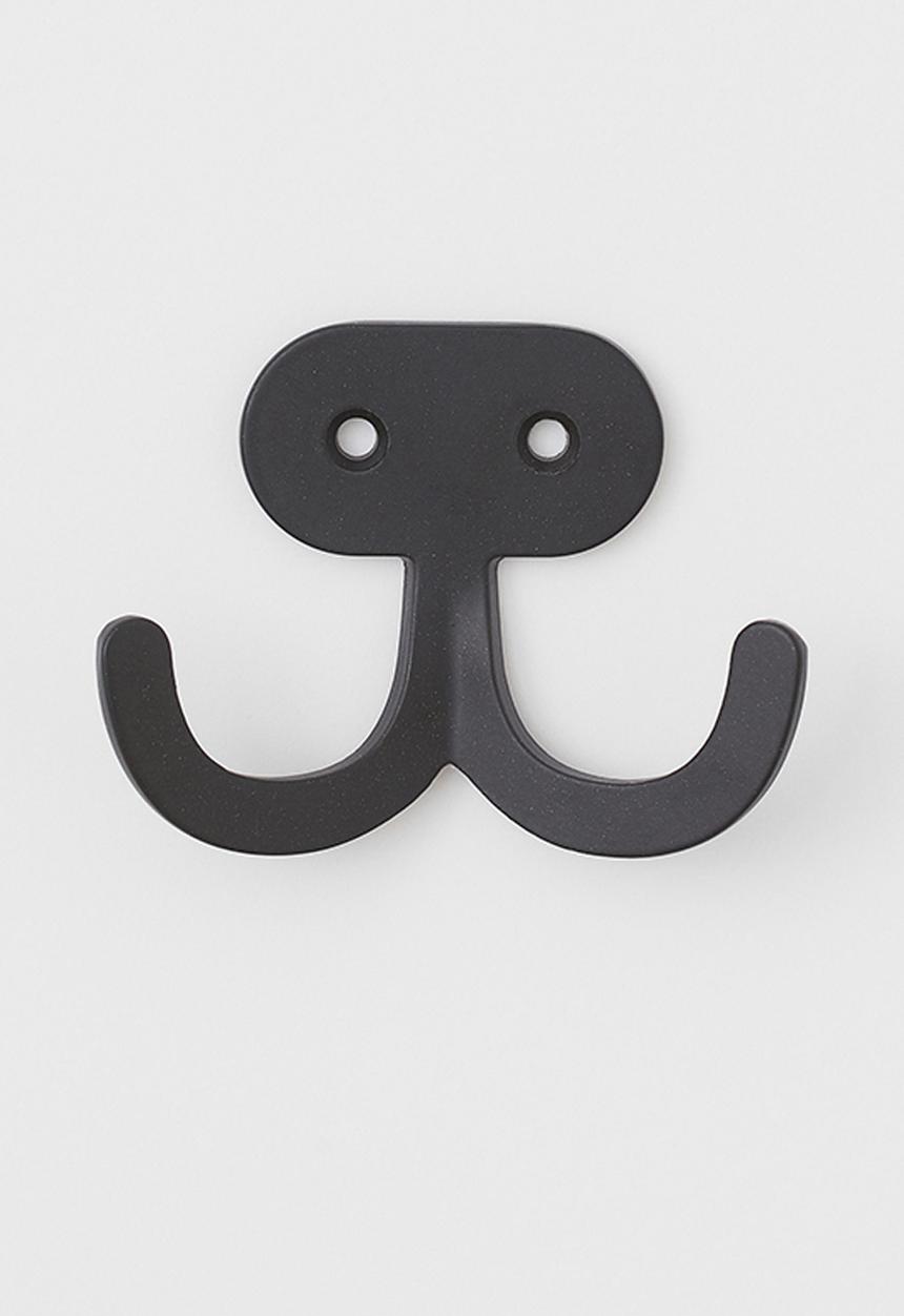 H&M - Metal double hook - black