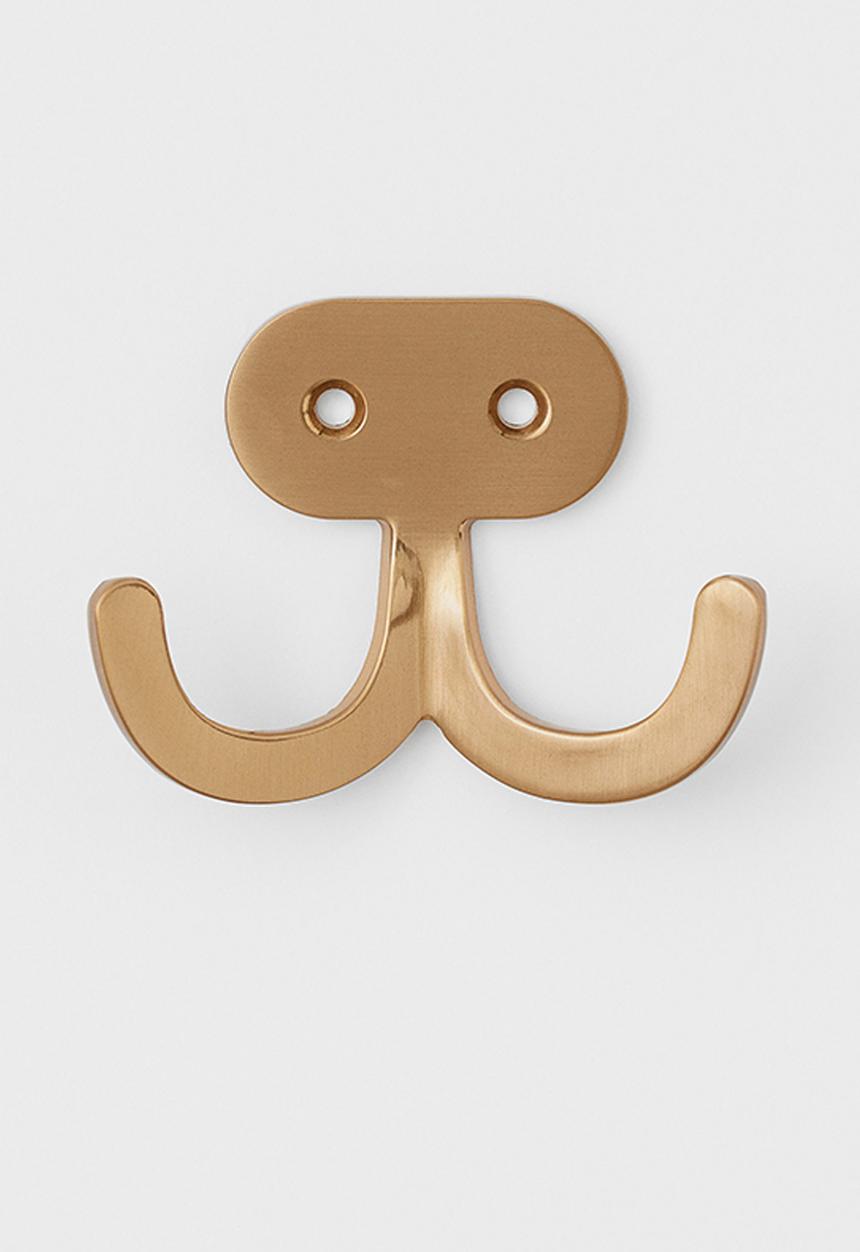 H&M - Metal double hook - gold