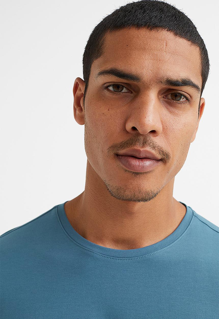H&M - Coolmax® slim fit T-shirt - turquoise