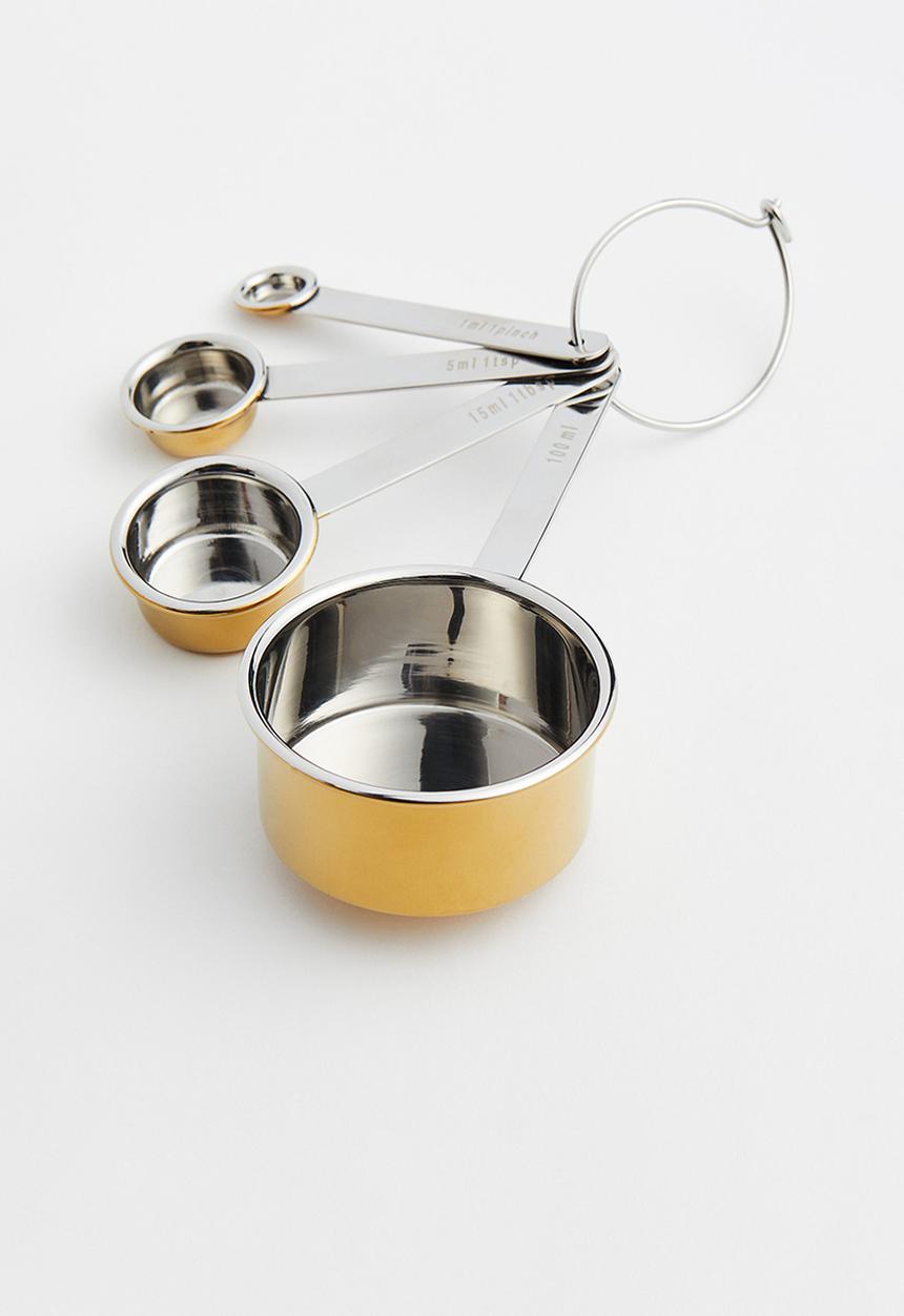 H&M - Metal measuring set - gold