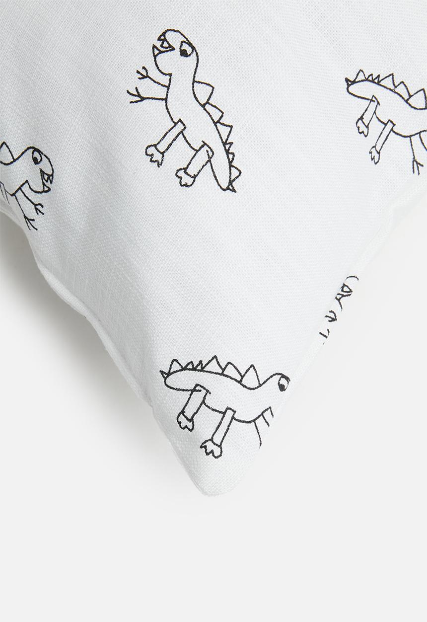 Sixth Floor - Dinosaurus cushion cover- multi