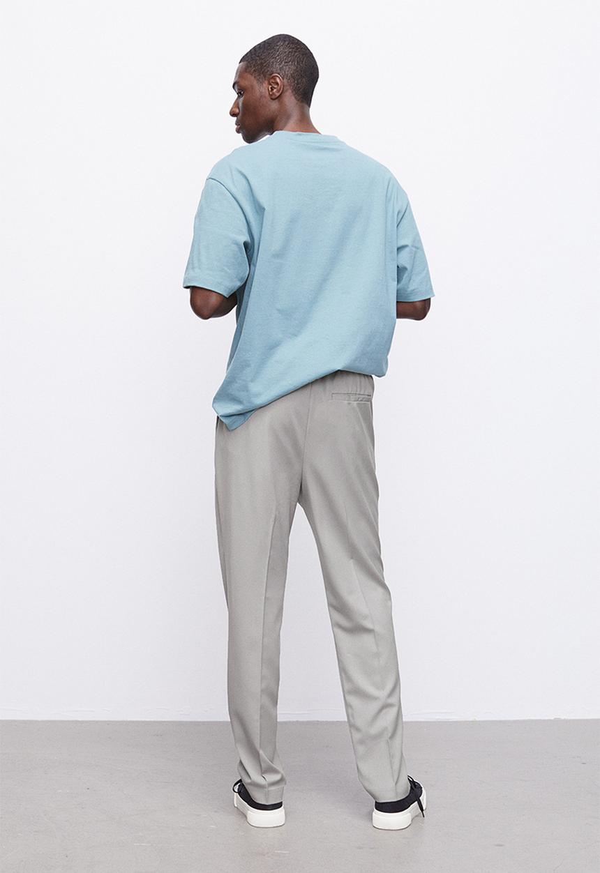 H&M - Slim fit joggers - light grey