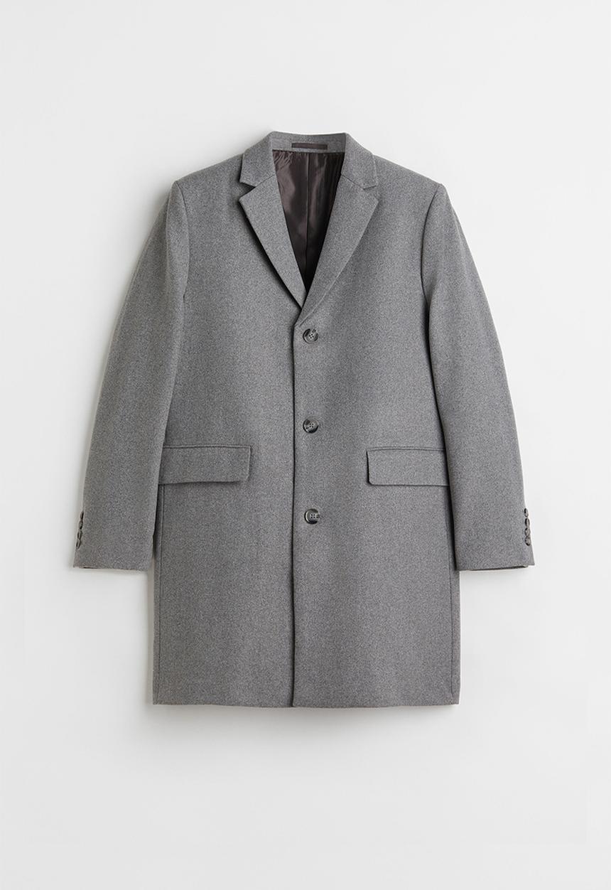 H&M - Wool-blend coat - grey