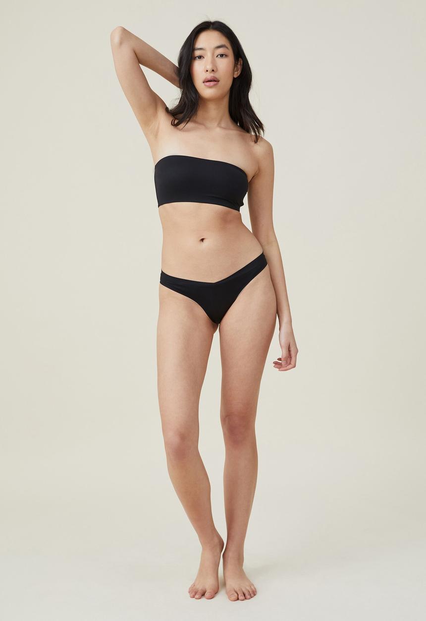 Cotton On - The Smoothing bandeau - black
