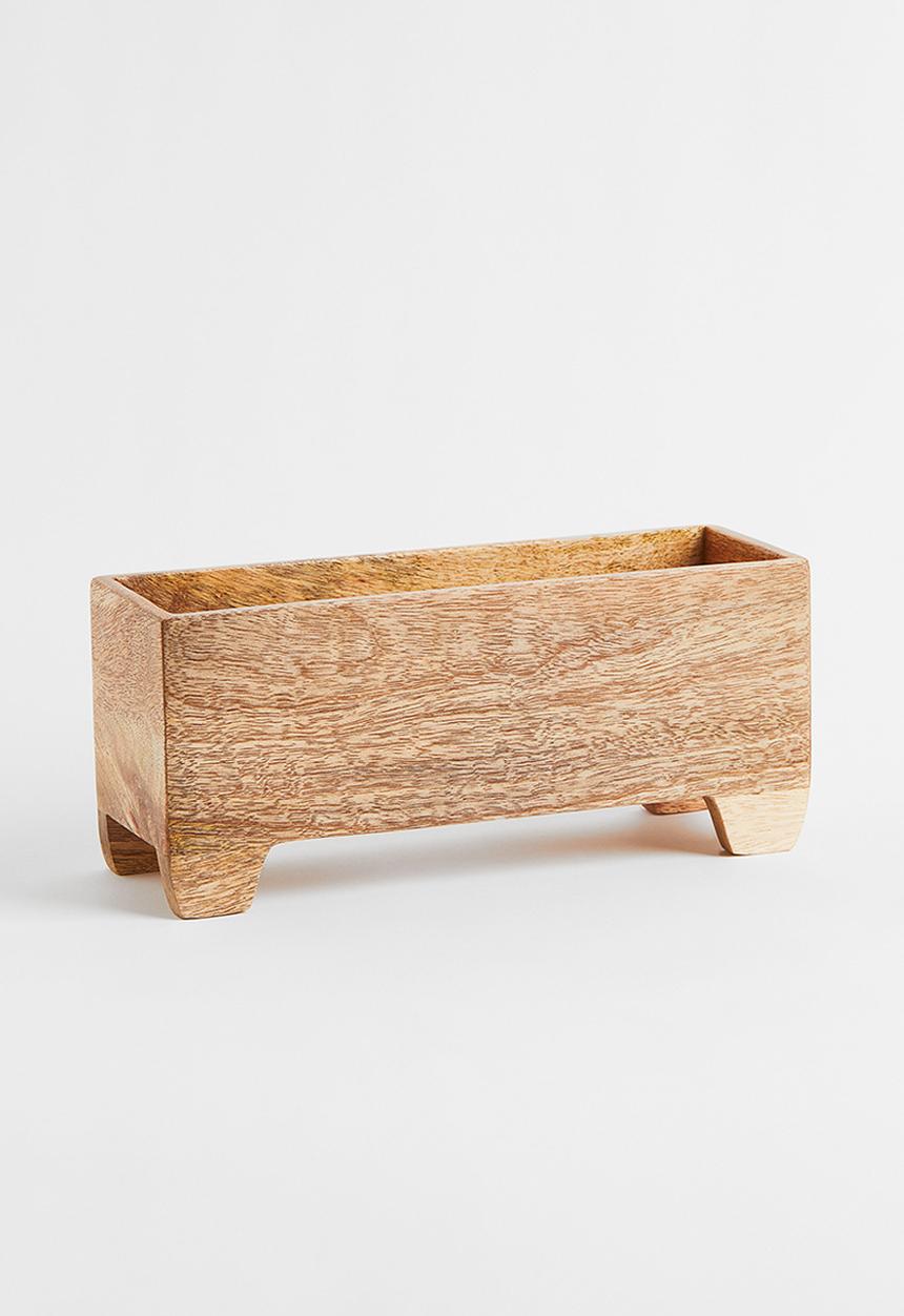 H&M - Wooden spice box - beige