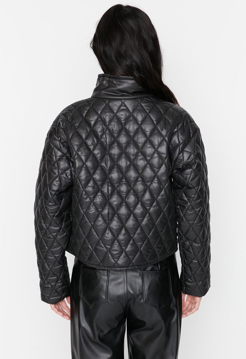 Trendyol - Quilted jacket - black