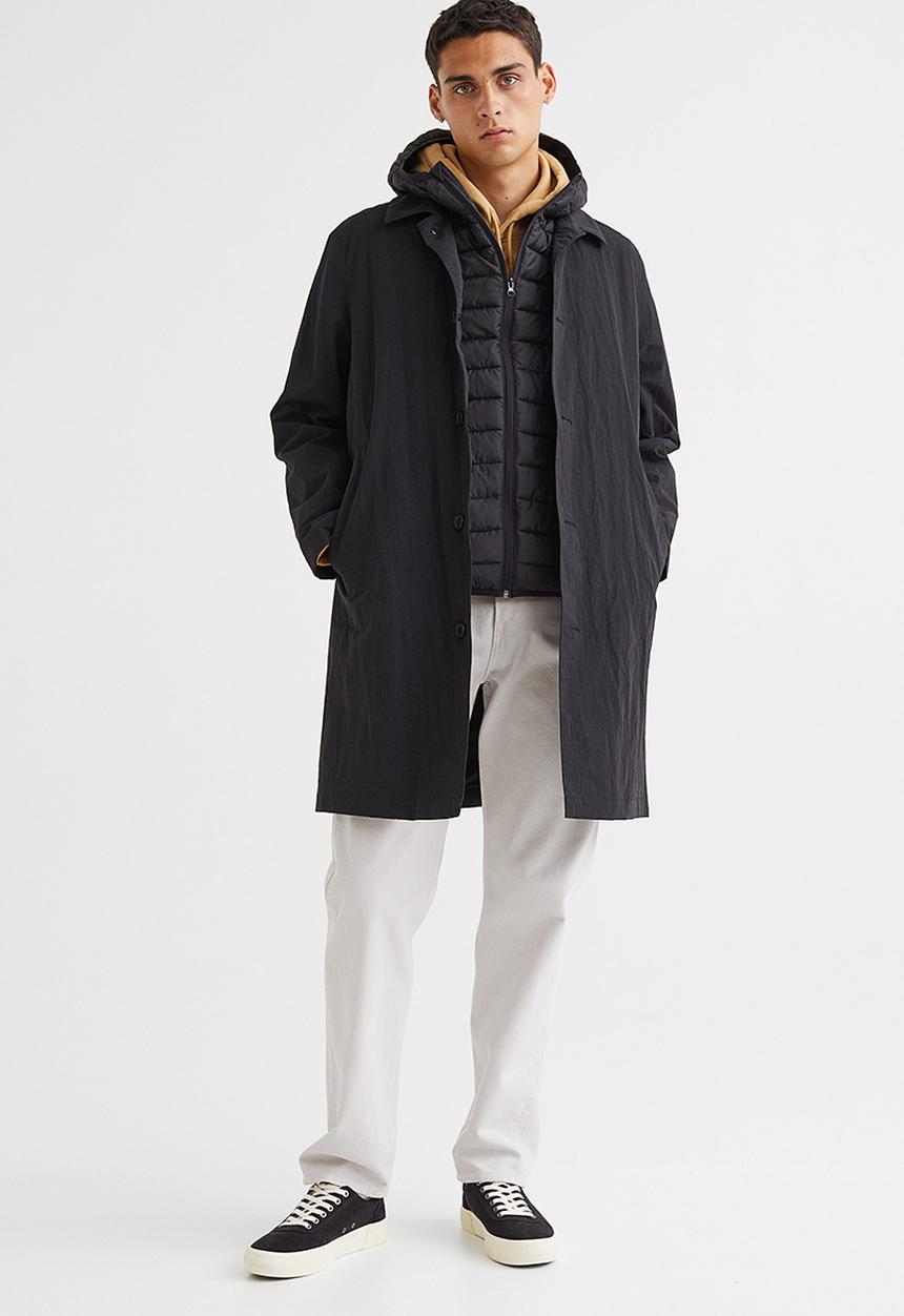 H&M - Padded lightweight gilet - black