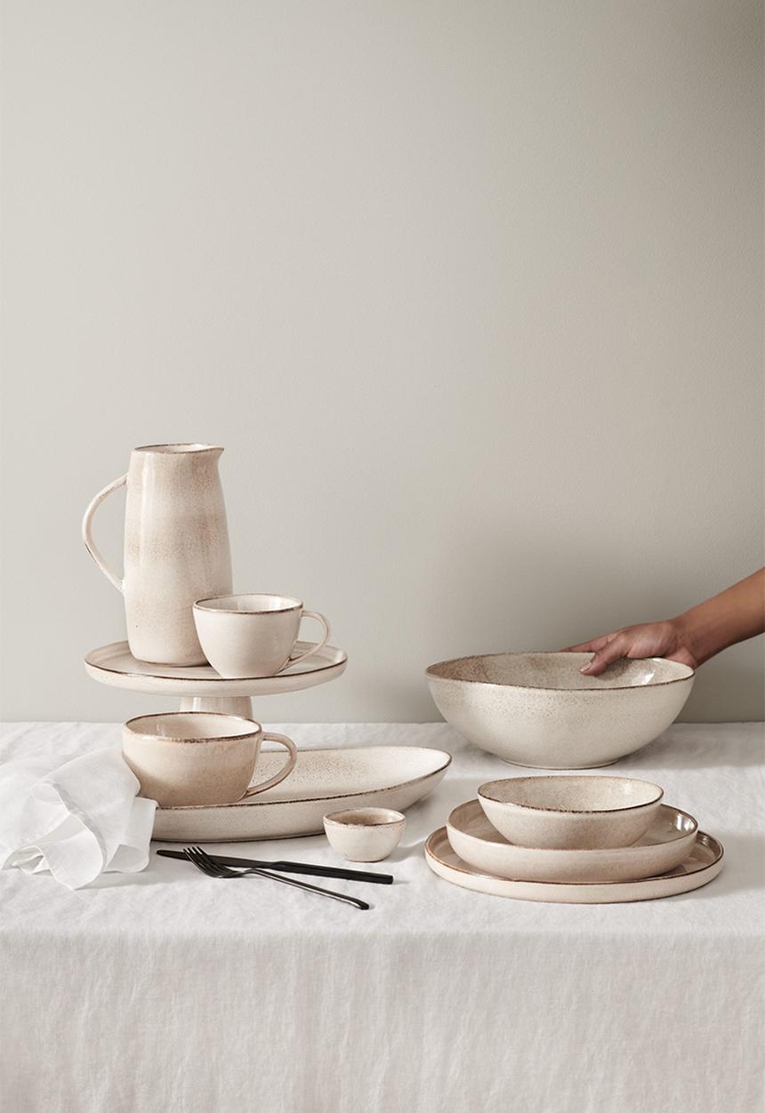 H&M - Stoneware bowl - beige