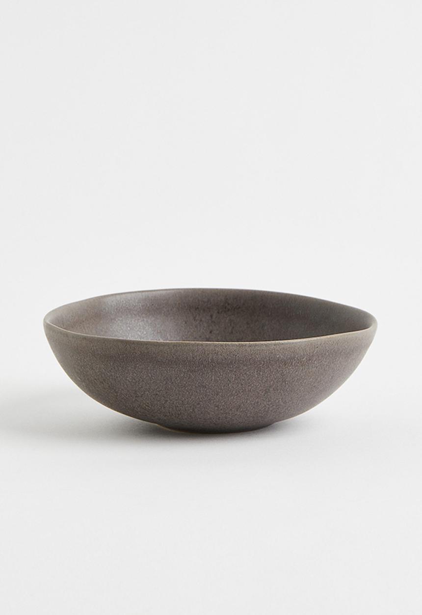 H&M - Stoneware bowl - brown