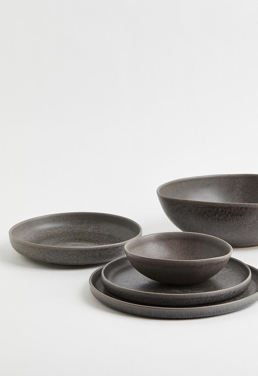 H&M - Stoneware bowl - brown