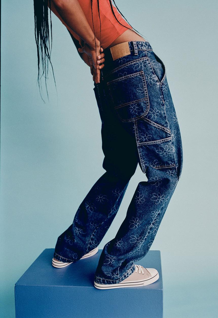 Cotton On - Carpenter jean - kidult yardage/nordic blue