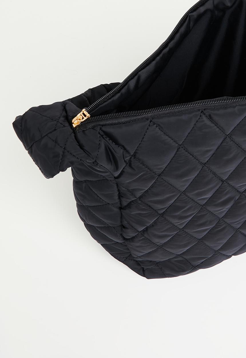 Superbalist - Ansley quilted shopper bag - black