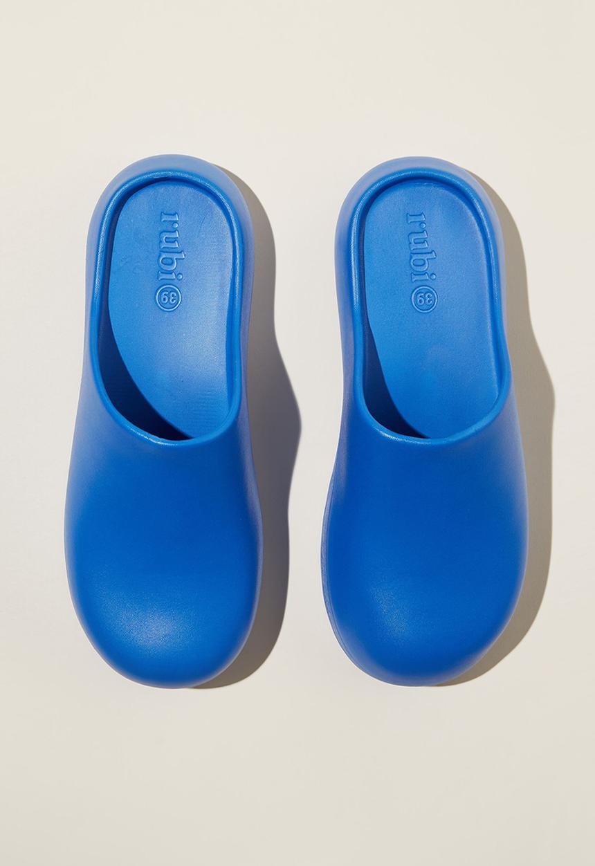 Cotton On - Millie moulded clog - cobalt blue