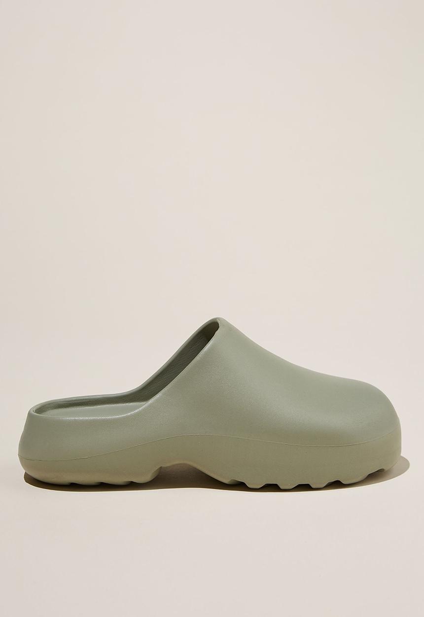 Cotton On - Millie moulded clog - olive