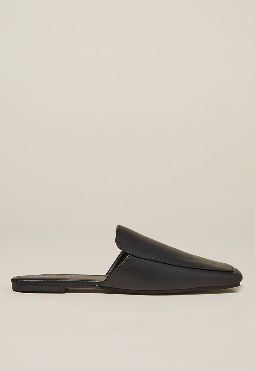 Cotton On - gia minimal mule - black 