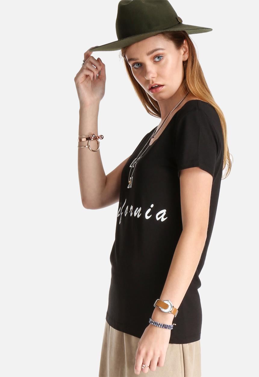 Pieces - Cille Printed Tee