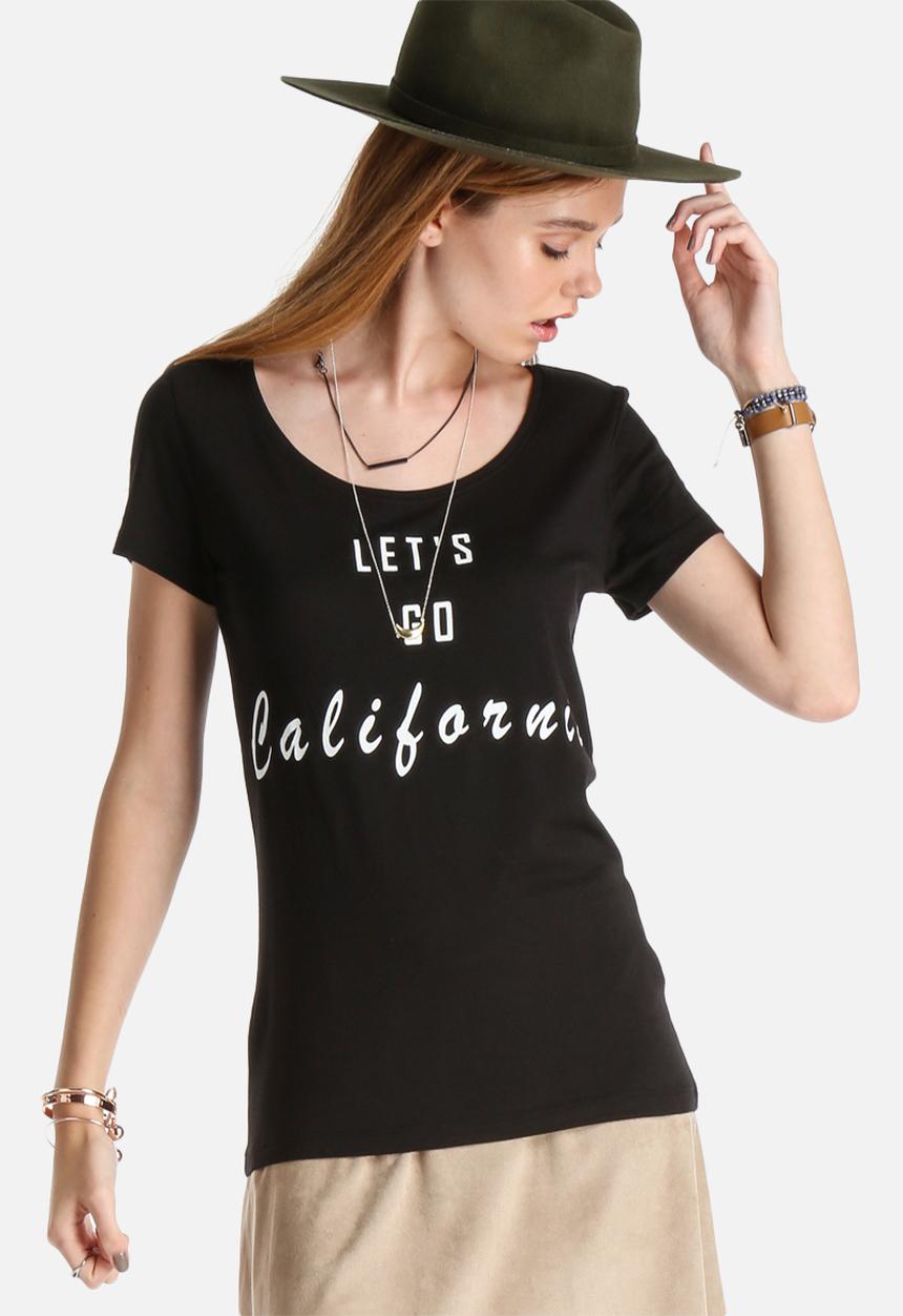 Pieces - Cille Printed Tee