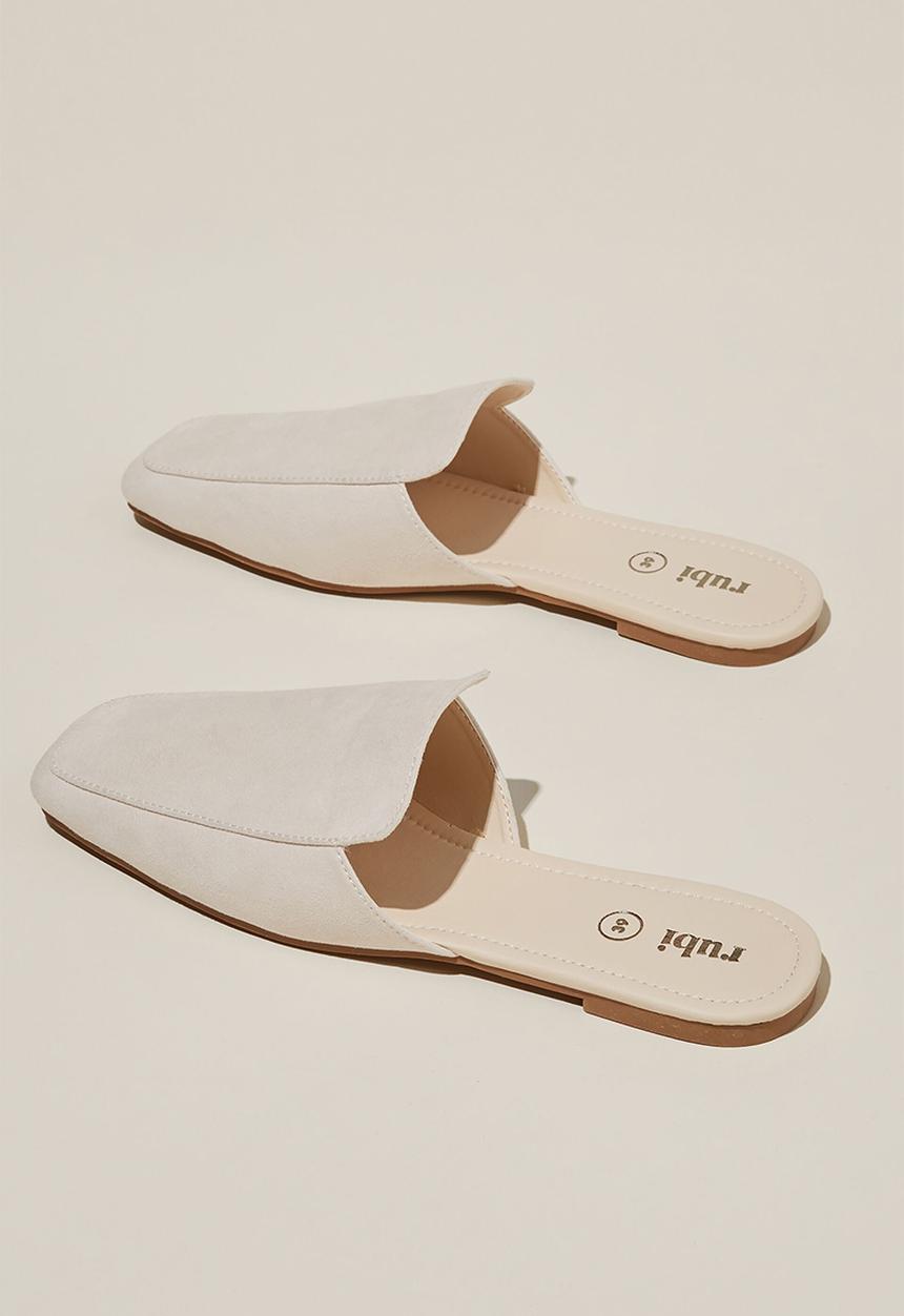 Cotton On - Gia minimal mule - ivory 
