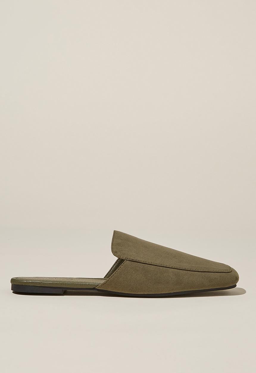 Cotton On - Gia minimal mule - soft olive 