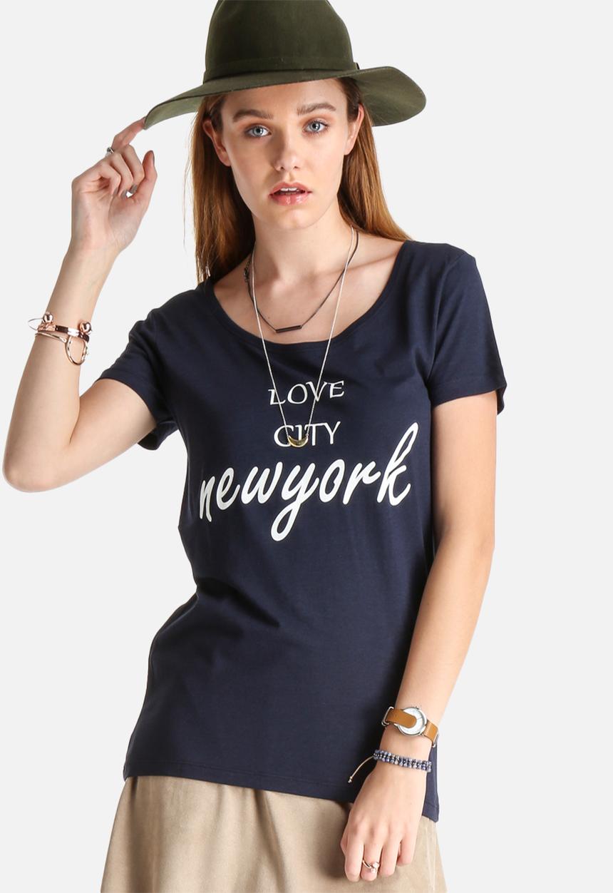 Pieces - Cille Printed Tee