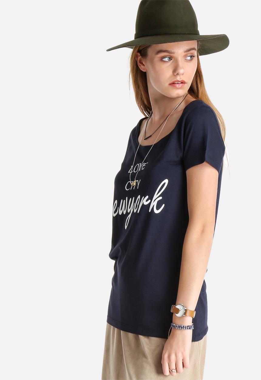 Pieces - Cille Printed Tee