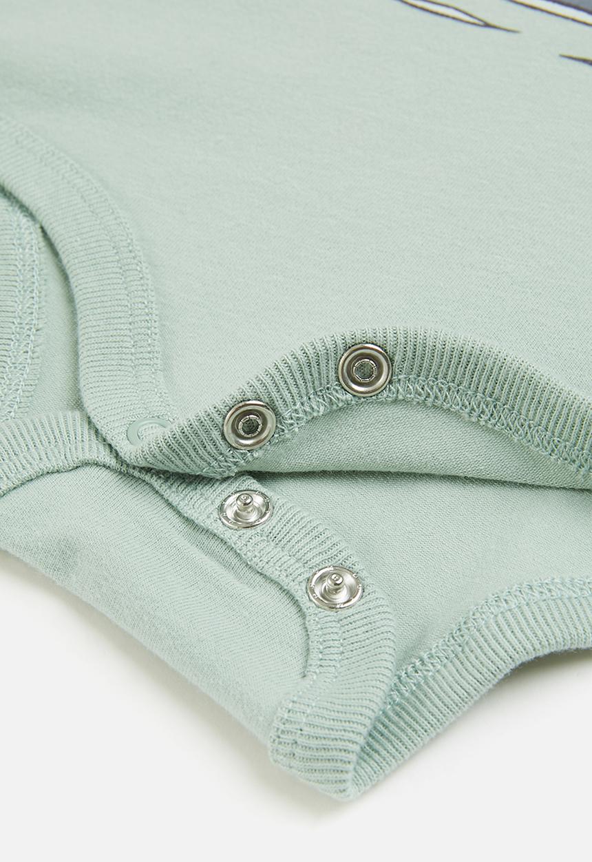 Cotton On - Bundle the ss bubbysuit & river legging- stone green