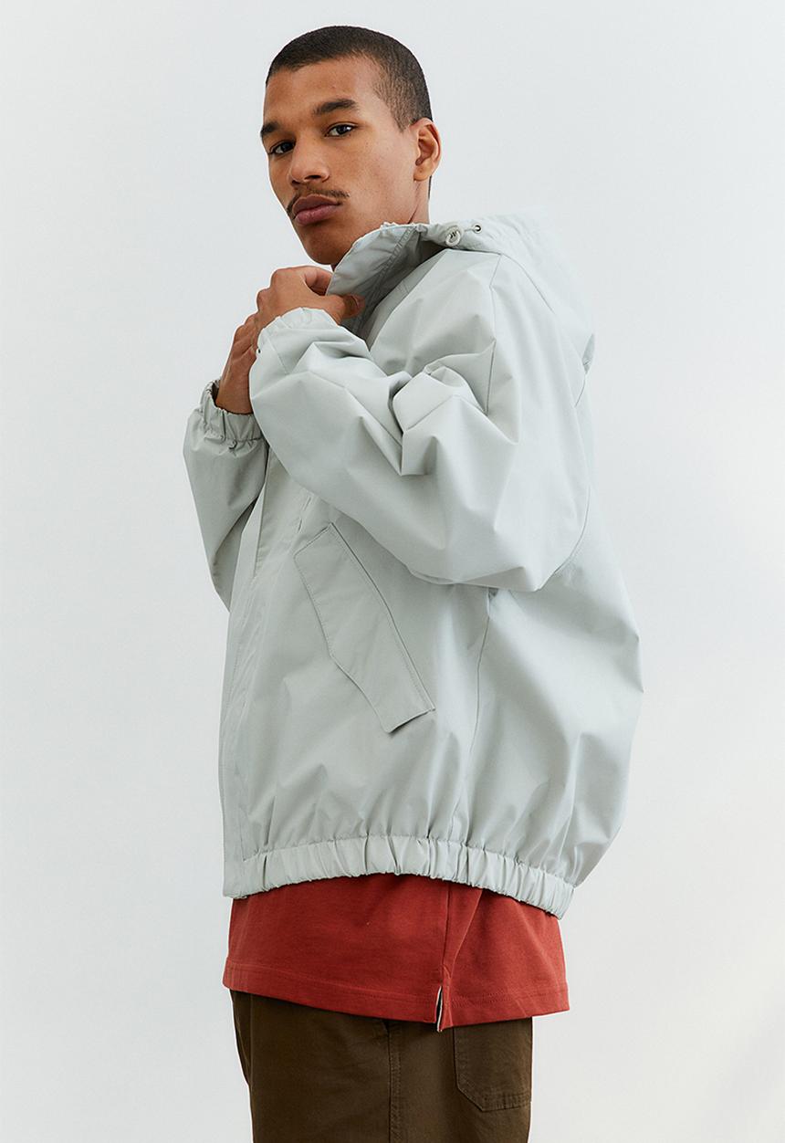 H&M - Water-repellent cropped jacket - light grey