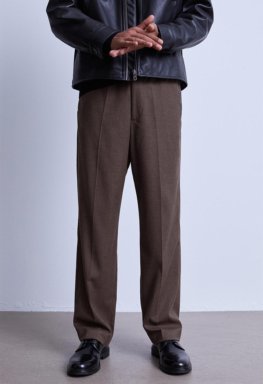 H&M - Relaxed fit suit trousers - dark brown