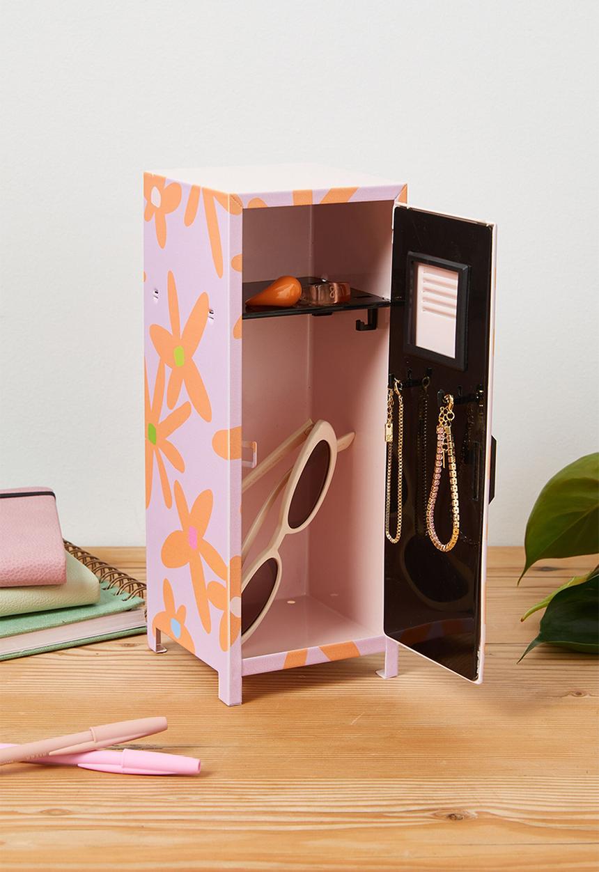Typo - Varsity desktop locker - paper daisy neon orange large