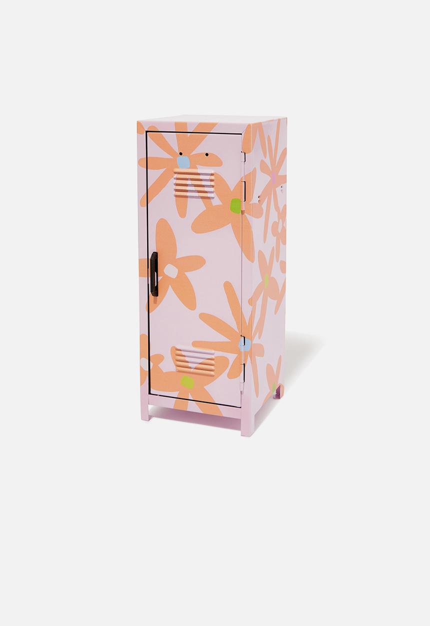 Typo - Varsity desktop locker - paper daisy neon orange large