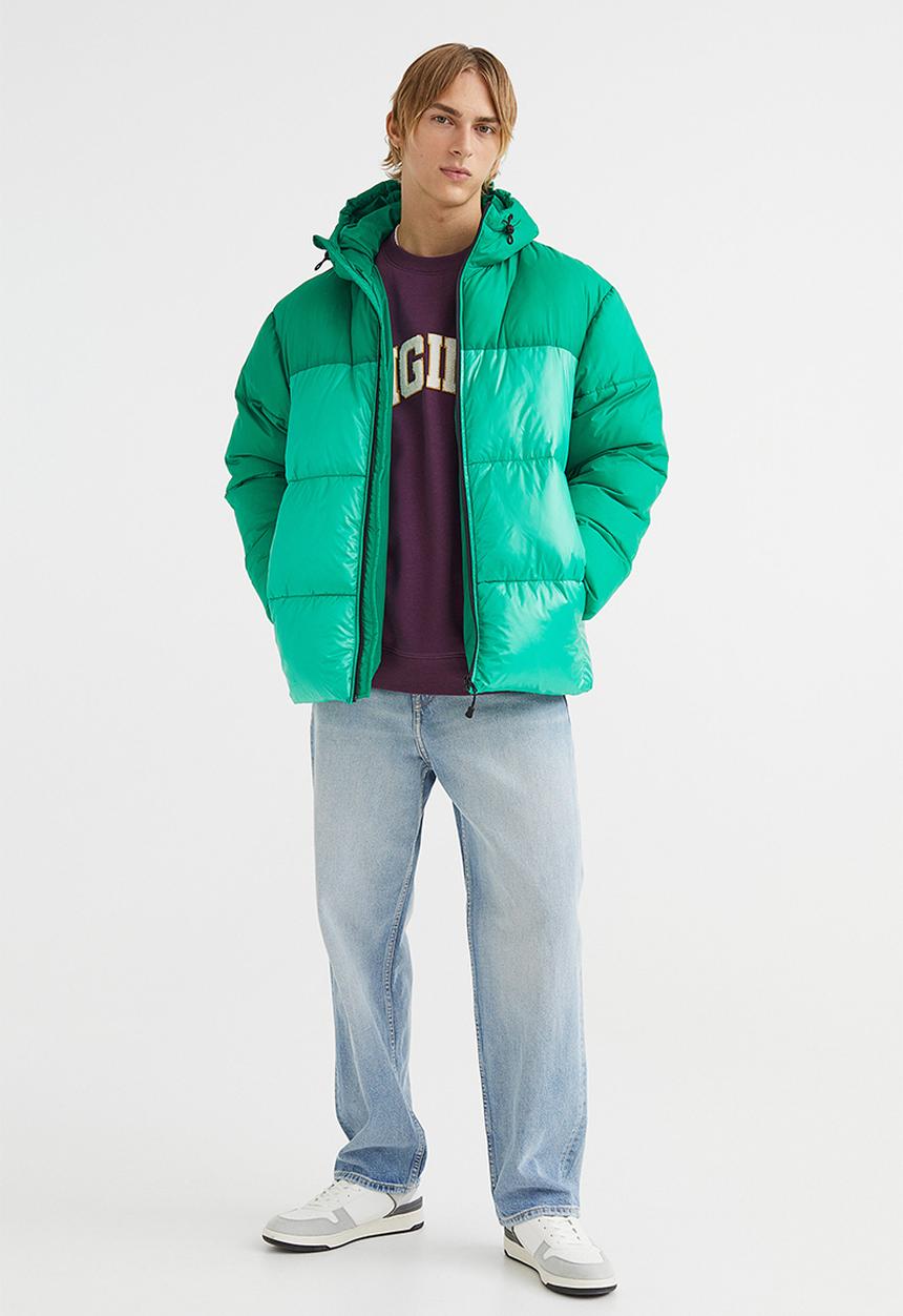 H&M - Oversized fit sweatshirt - plum purple/original