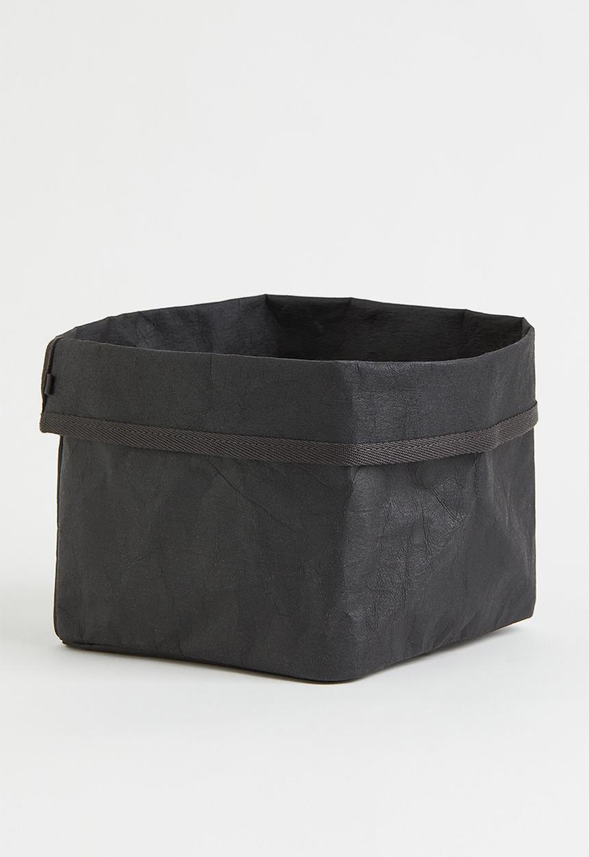 H&M - Paper storage basket - grey