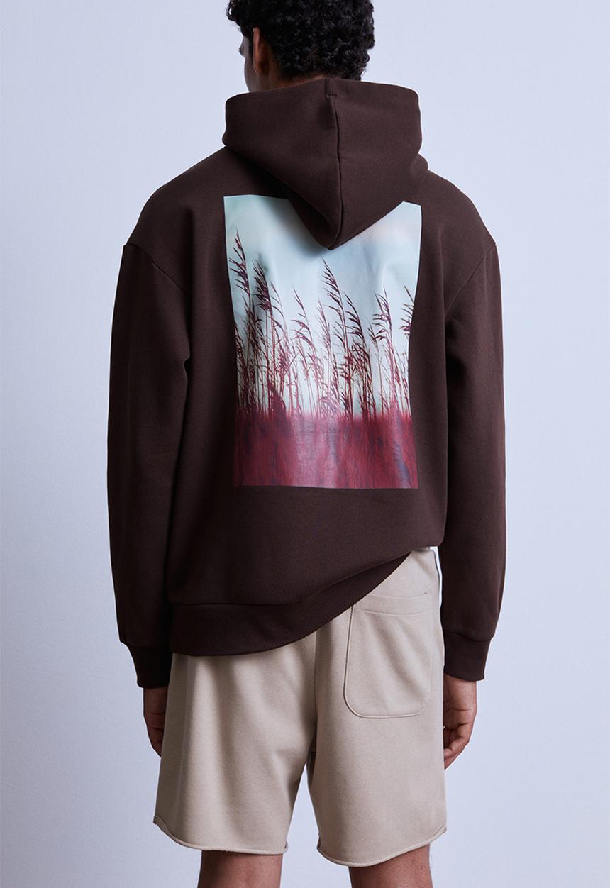 H&M - Regular fit sweatshirt shorts - greige