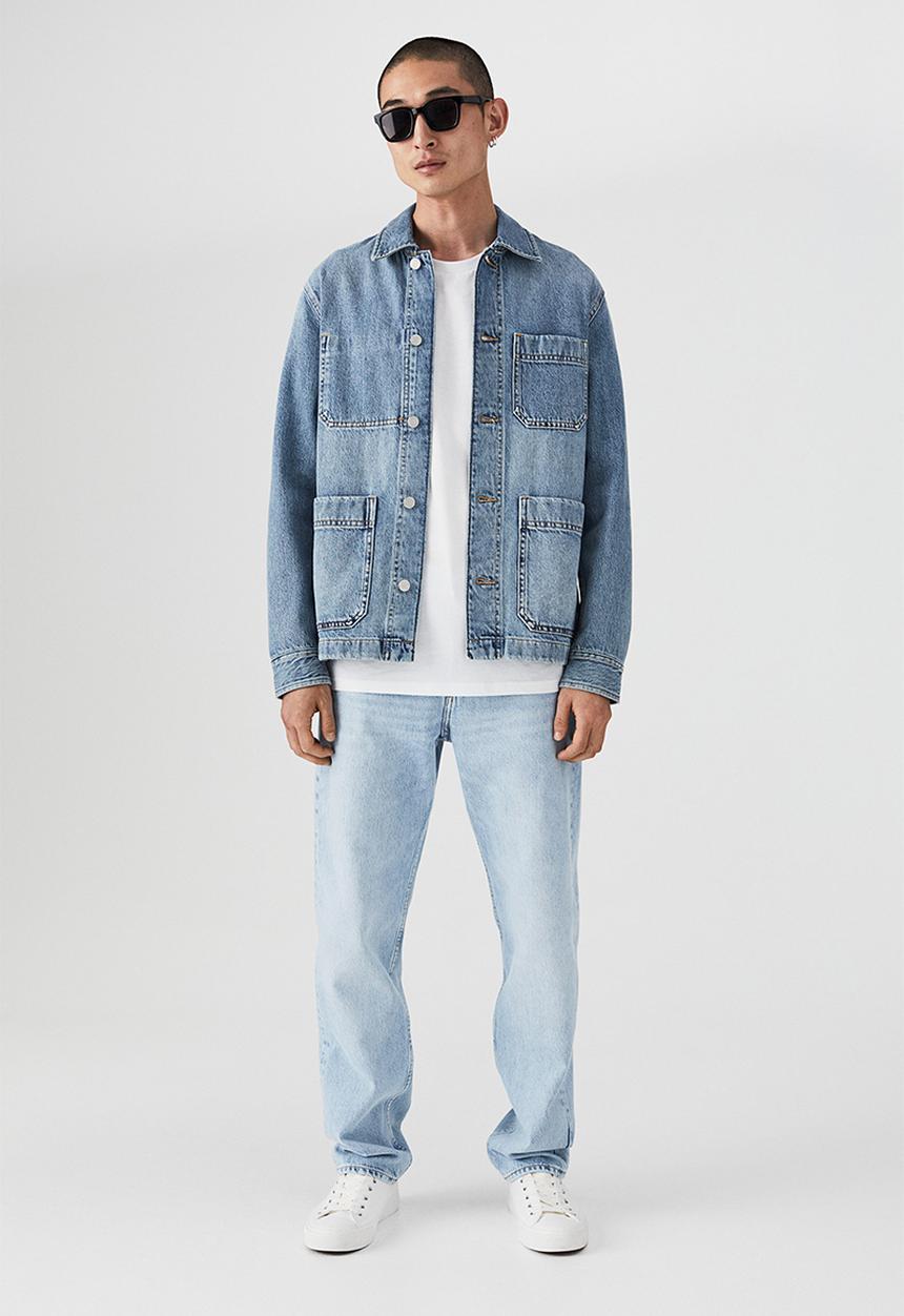 H&M - Relaxed jean - light denim blue