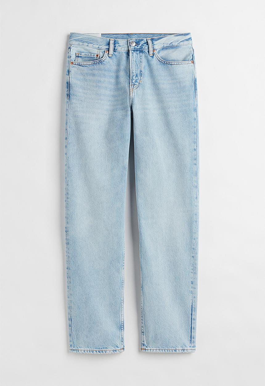 H&M - Relaxed jean - light denim blue