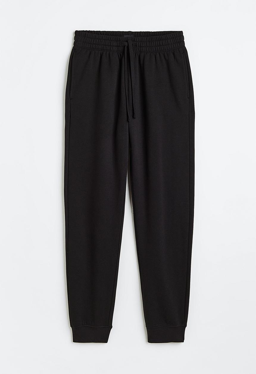 H&M - Regular fit sweatpants - black