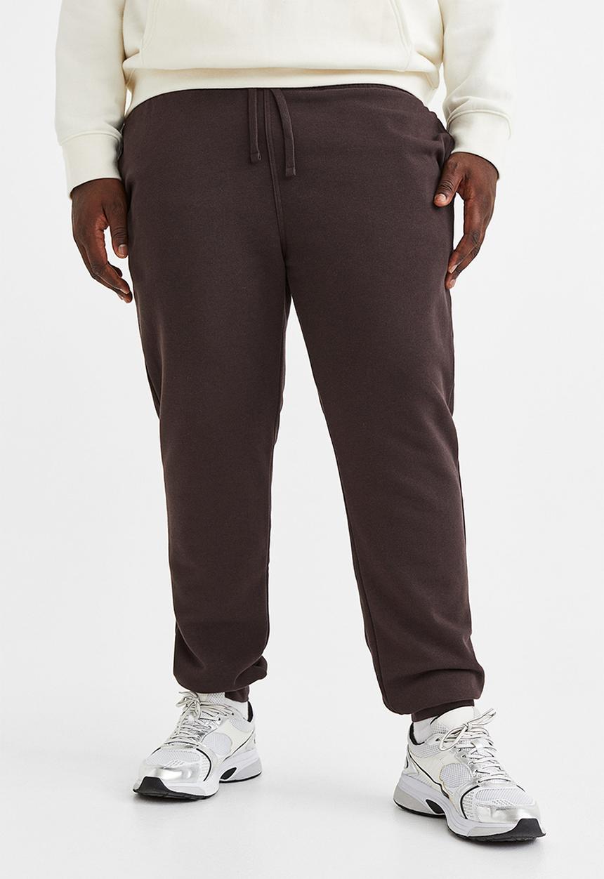 H&M - Regular fit sweatpants - dark brown