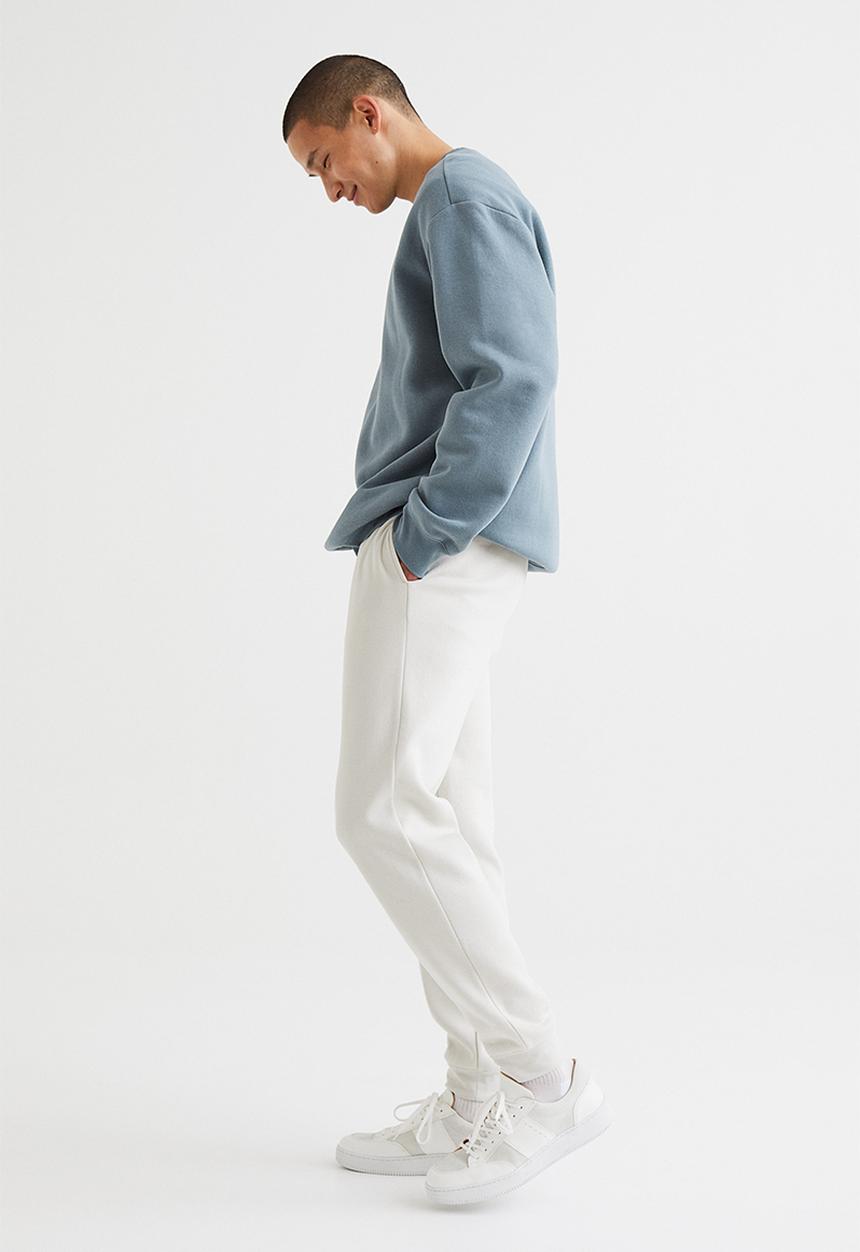 H&M - Regular fit sweatpants - light greige