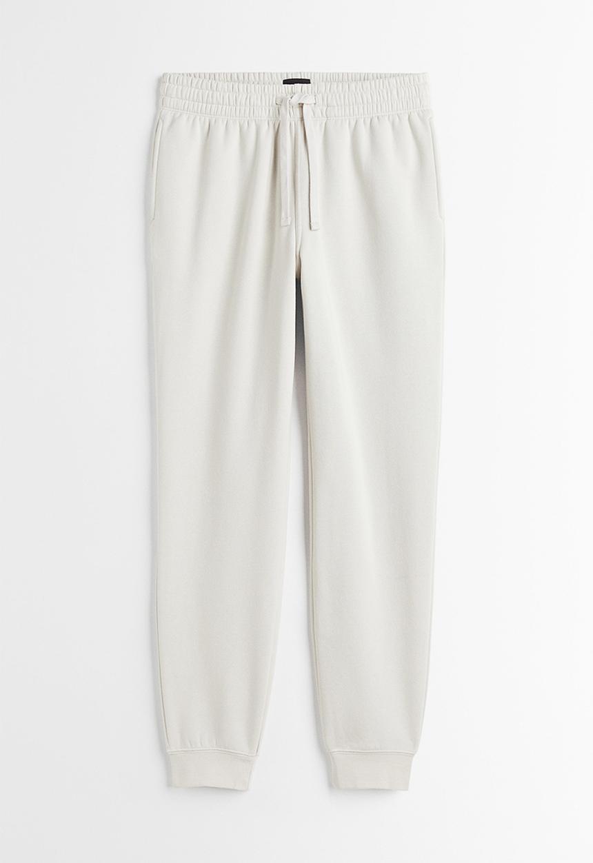 H&M - Regular fit sweatpants - light greige