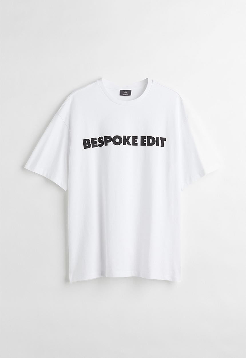 H&M - Relaxed fit printed T-shirt - white/bespoke edit
