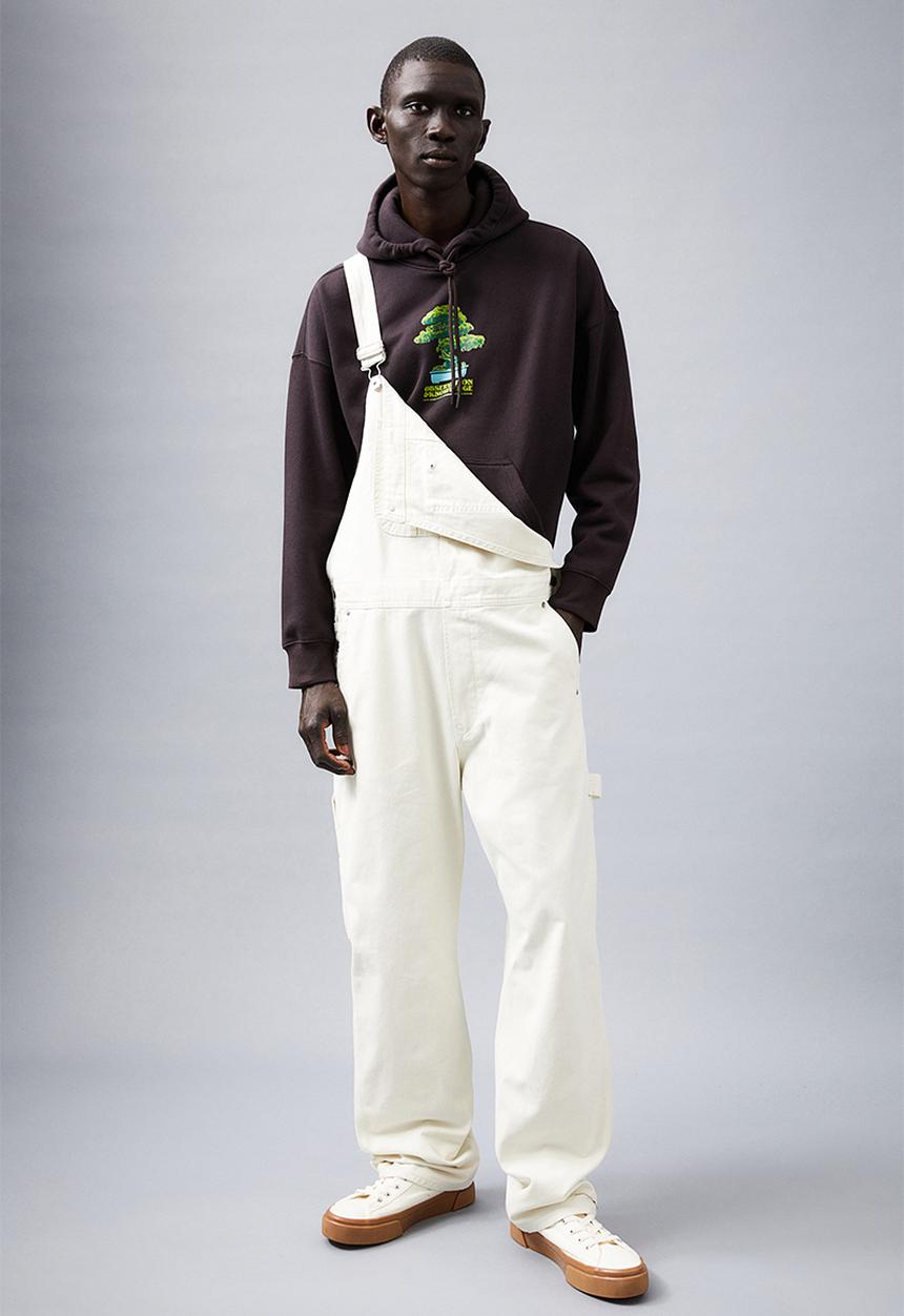 H&M - Oversized hoodie - dark brown/observation
