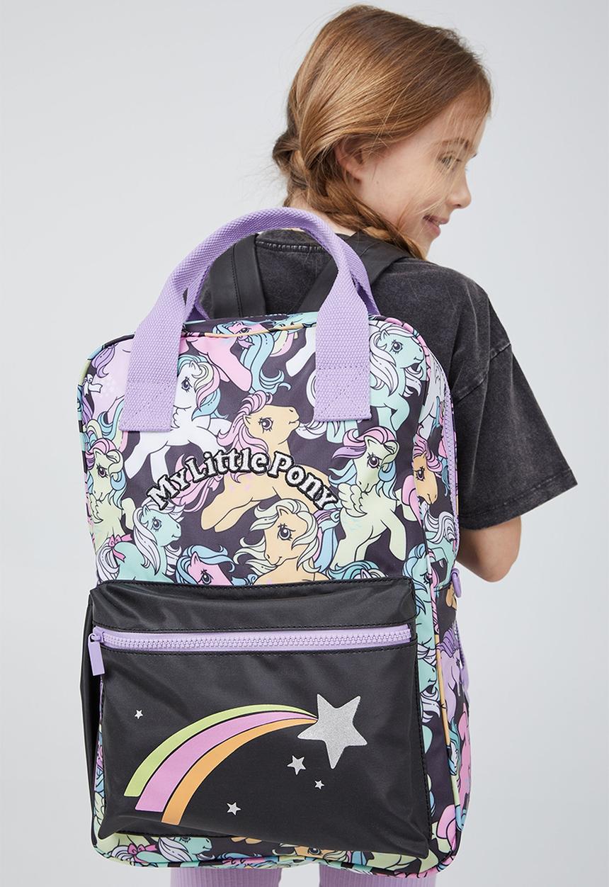 Cotton On - Kids licensed backpack - lcn has my little pony & shooting star