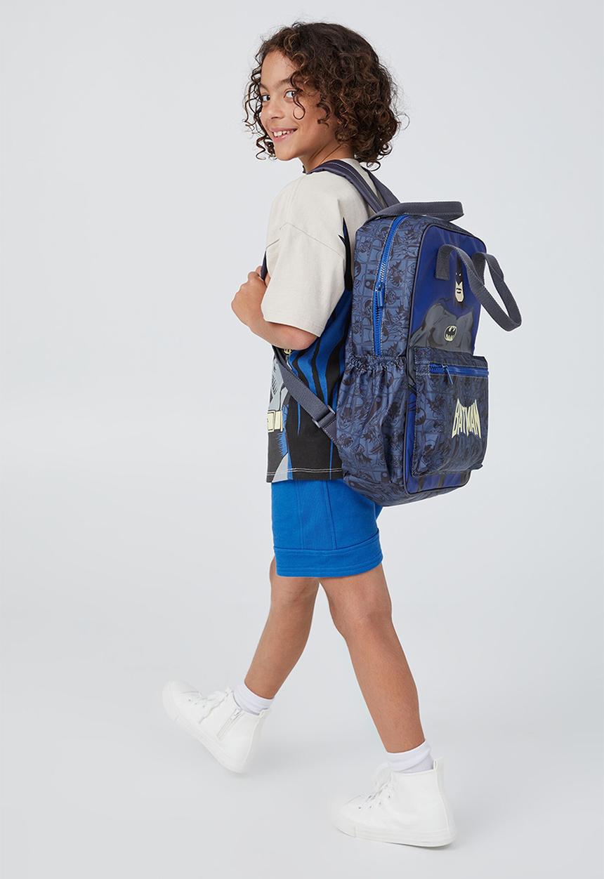 Cotton On - Kids licensed backpack - lcn wb batman & the caped crusader