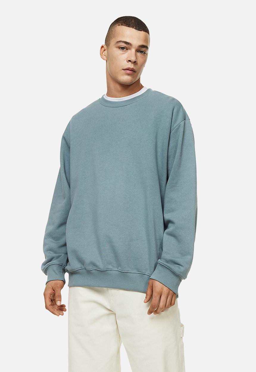 H&M - Relaxed fit sweatshirt - turquoise