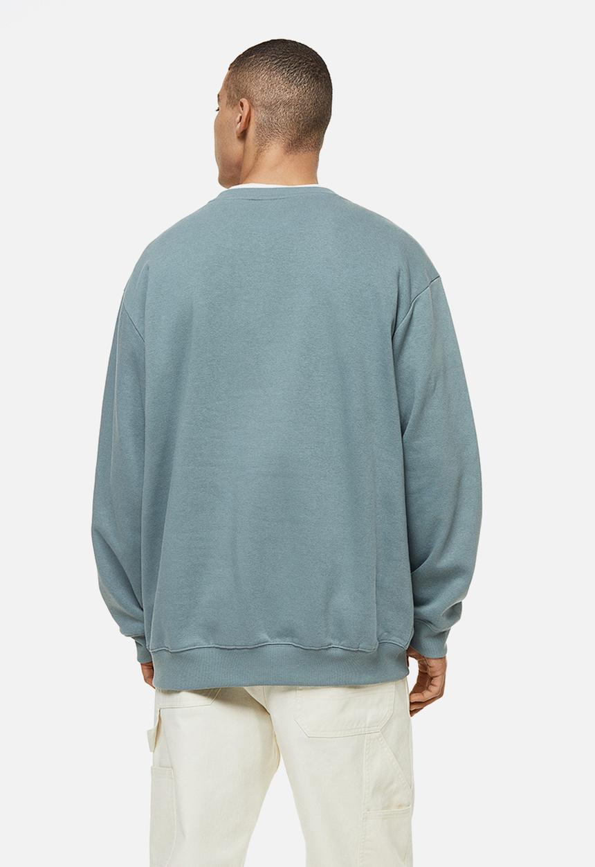 H&M - Relaxed fit sweatshirt - turquoise