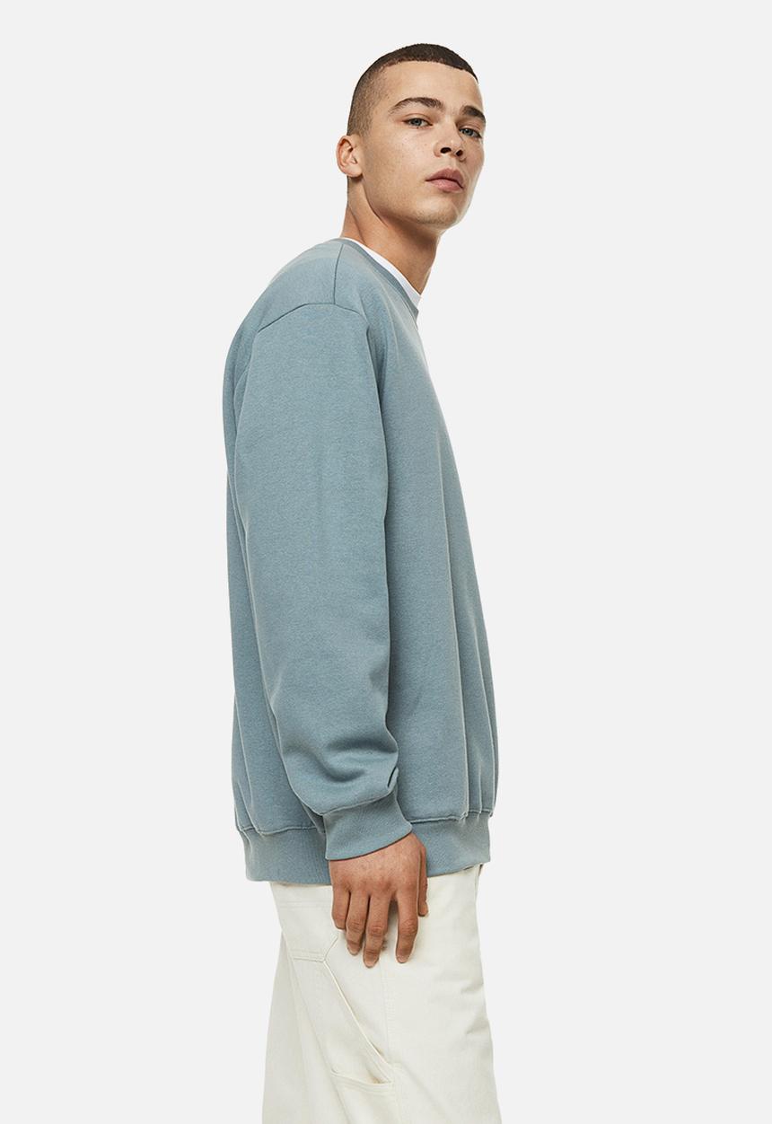 H&M - Relaxed fit sweatshirt - turquoise